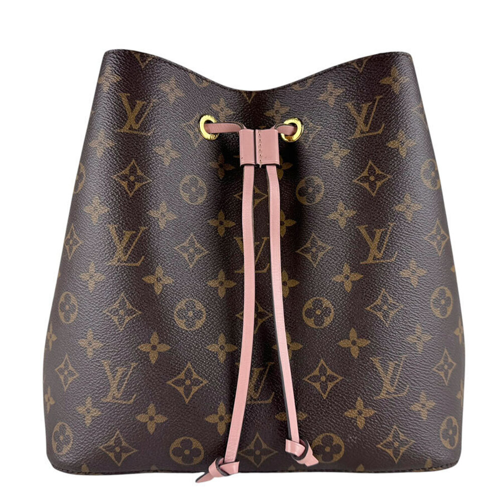 Louis Vuitton Shoulder Bag Monogram Neo Noe Canvas Rose Pink Poudre